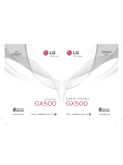 LG GX500.ACHNBK